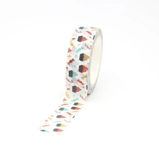 Decorative DIY Christmas Washi Tapes for Journaling & Scrapbooking - PaperWrld