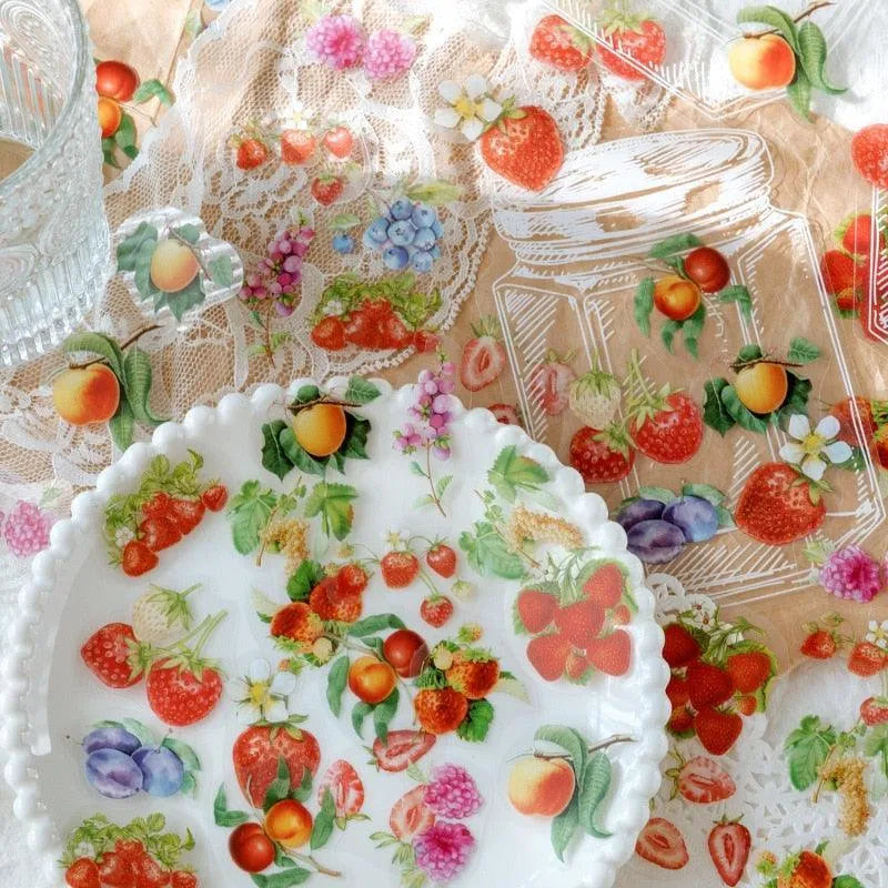 Enchanted Jar Stickers Pack - 35 Pcs Delightful PET Stickers for Journaling & Scrapbooking - PaperWrld