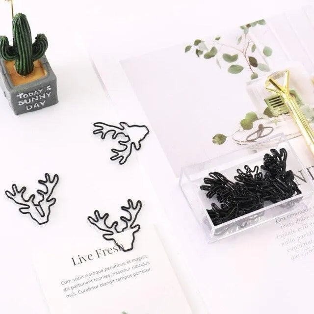 Deer Metal Clips for Journaling & Scrapbooking - PaperWrld