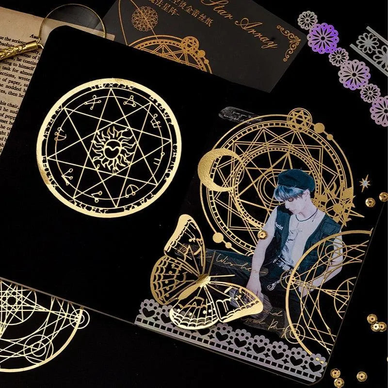 Bronzing Lace Decoration Paper for Journaling & Scrapbooking - PaperWrld