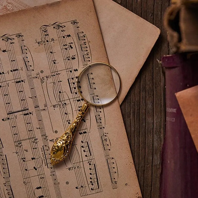 Vintage Magnifying Glass for Journaling & Scrapbooking - PaperWrld