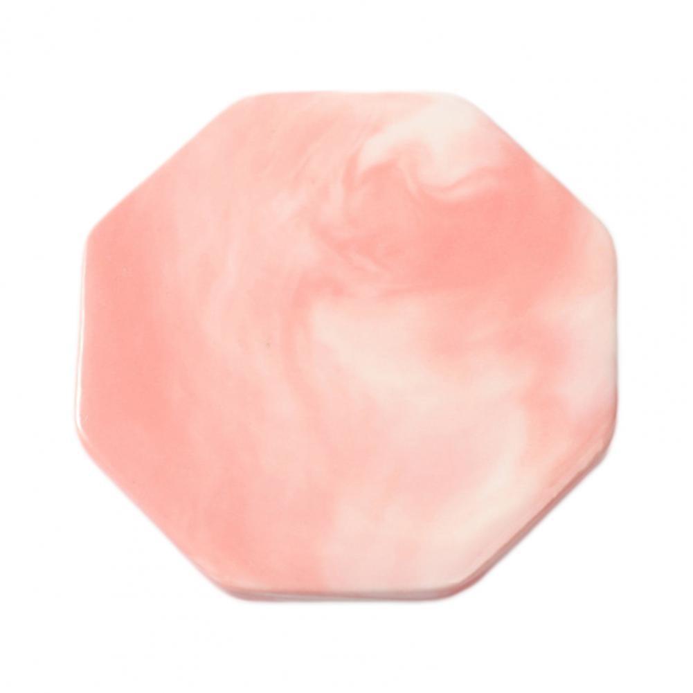Marble Plate For Wax Seal - Pink / Octagon - PaperWrld