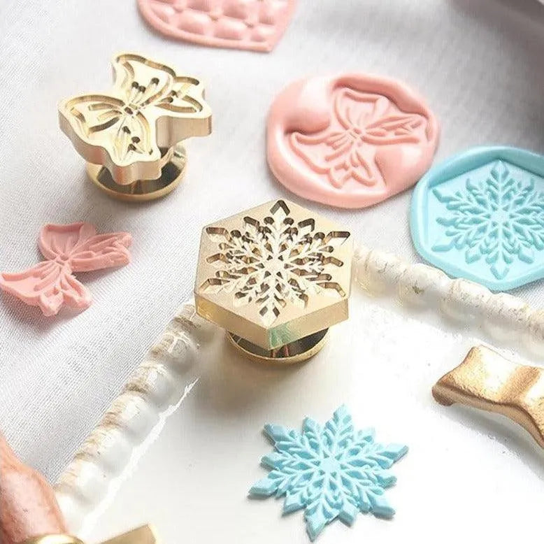 Vintage Elegance Lacquer Sealing Head for Journaling & Scrapbooking - PaperWrld