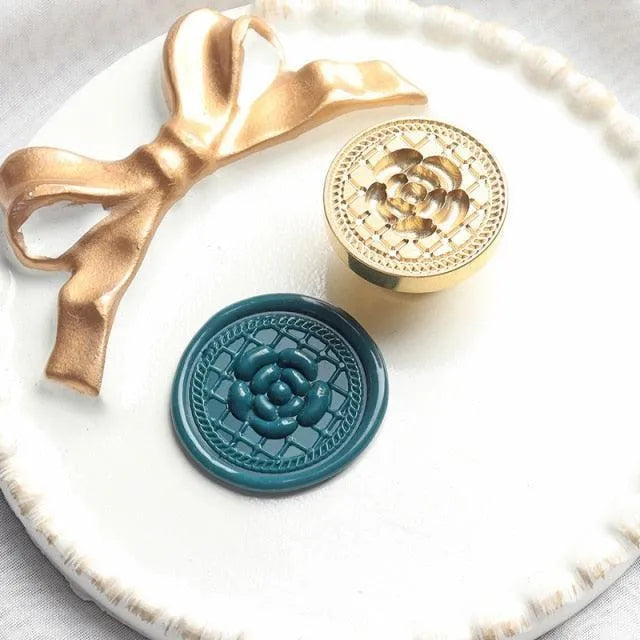 Vintage Elegance Lacquer Sealing Head for Journaling & Scrapbooking - PaperWrld