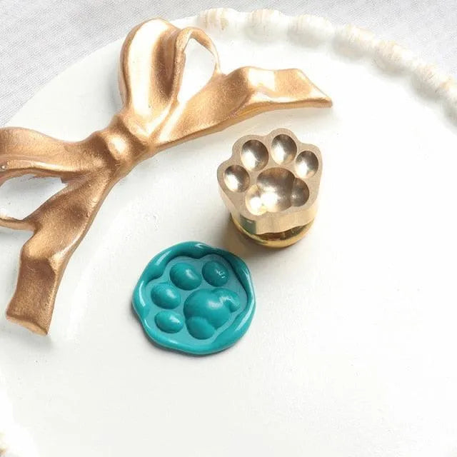 Vintage Elegance Lacquer Sealing Head for Journaling & Scrapbooking - PaperWrld