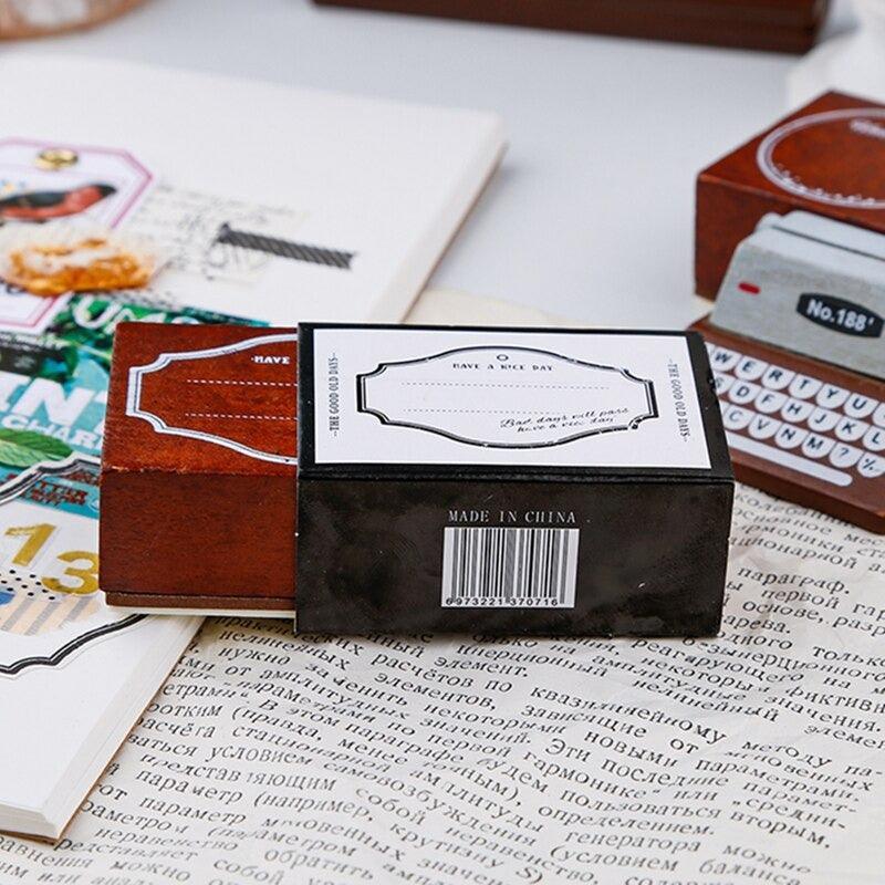 Border Wooden Stamps for Journaling &amp; Scrapbooking - PaperWrld