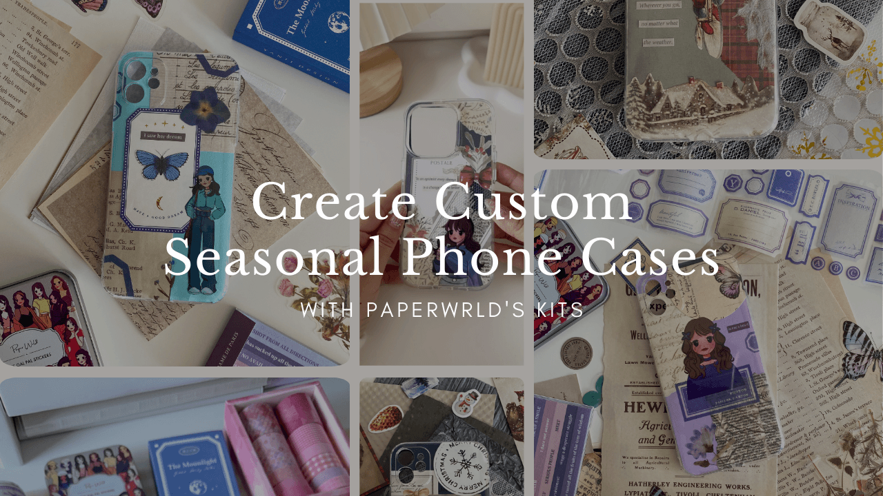 Customize Your Phone Case Seasonally with Our DIY Kits! - PaperWrld Best Vintage Stationery Supplier