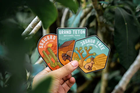 Nature-Inspired Stickers for Your Eco-Friendly Crafts