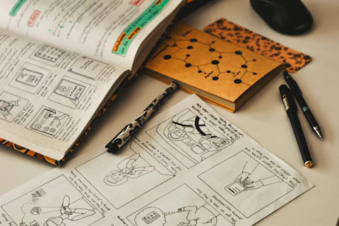 Unique Decorative Paper for Vintage Scrapbooking Projects