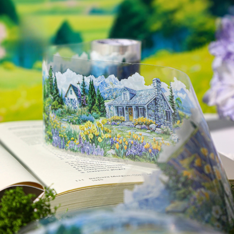 Small Town in the Wild PET Washi Tape