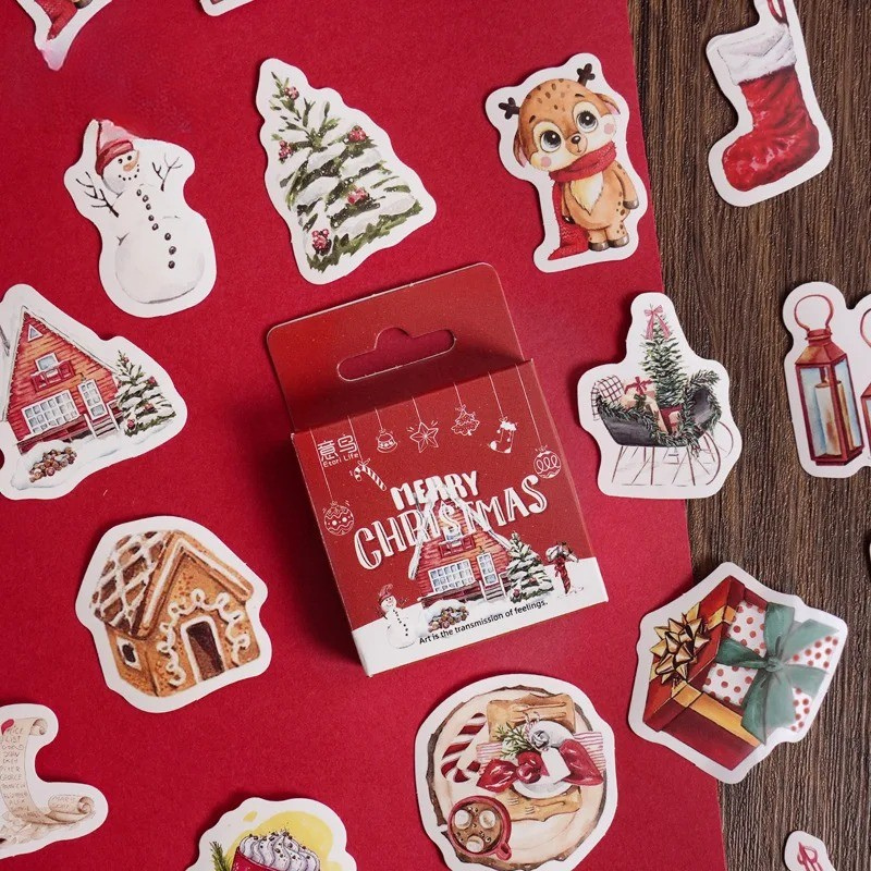 Merry Christmas Mini Sticker Box