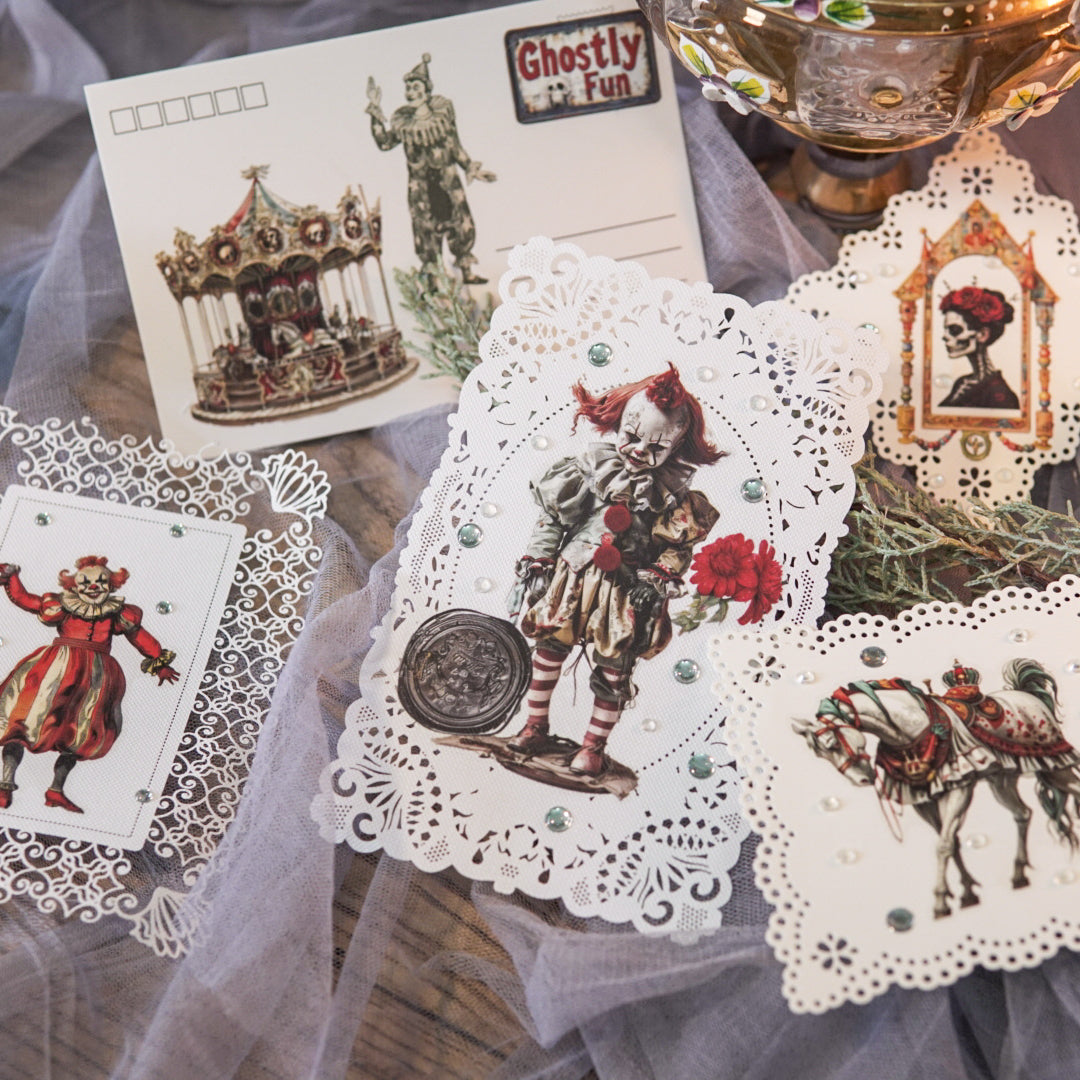 Creepy Carnival Transfer Sticker Set