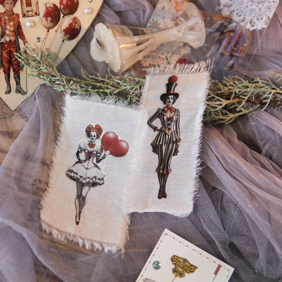 Creepy Carnival Transfer Sticker Set
