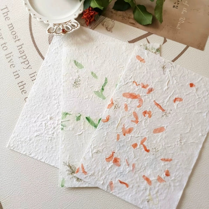 Natural Petal Handmade Paper Set