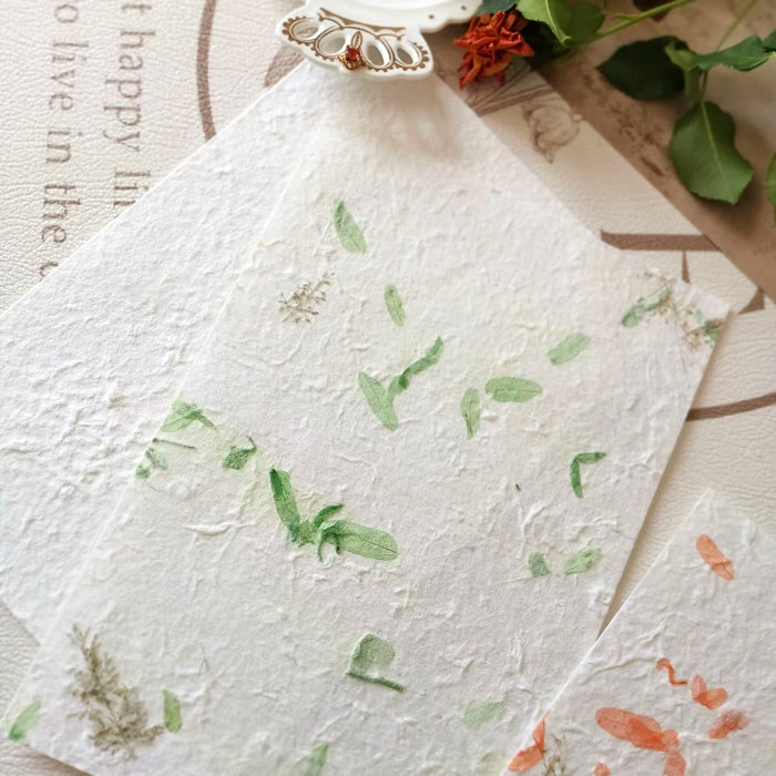 Natural Petal Handmade Paper Set