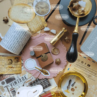 Mini Vintage Journaling Kit for Journaling &amp; Scrapbooking - PaperWrld