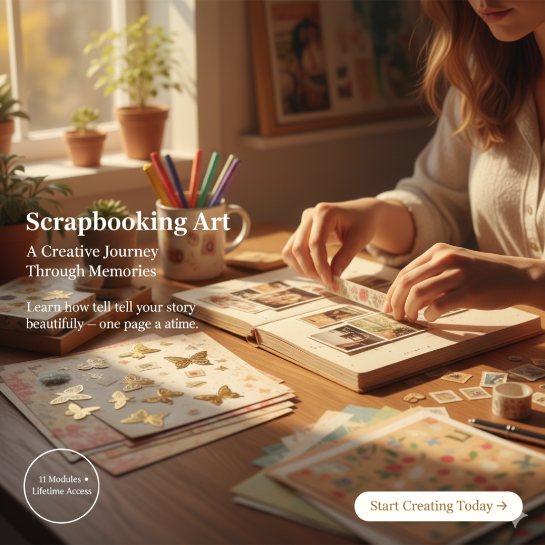 Scrapbooking Art Course (Creative Memories Workshop)
