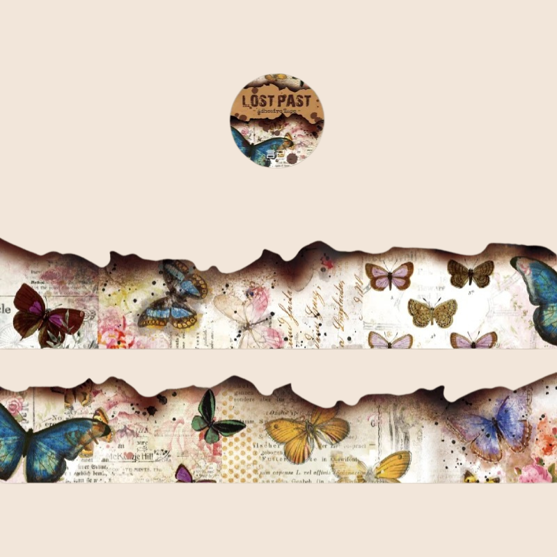 Die Cut Vintage Washi Tape