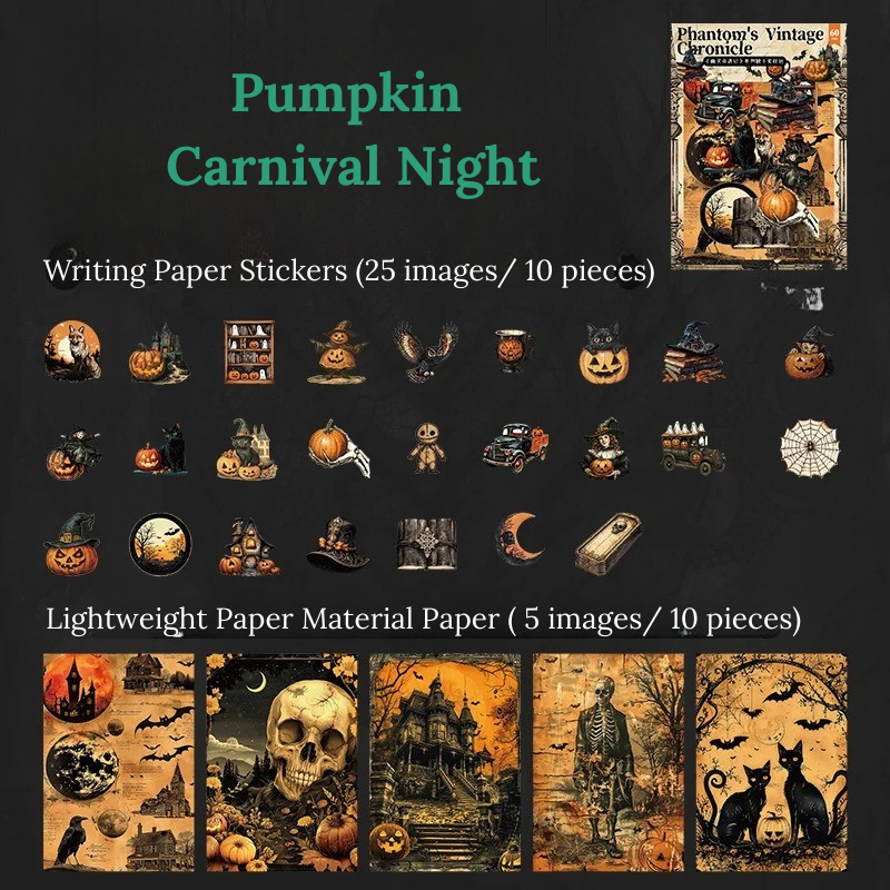 Haunted Ephemera Sticker Book