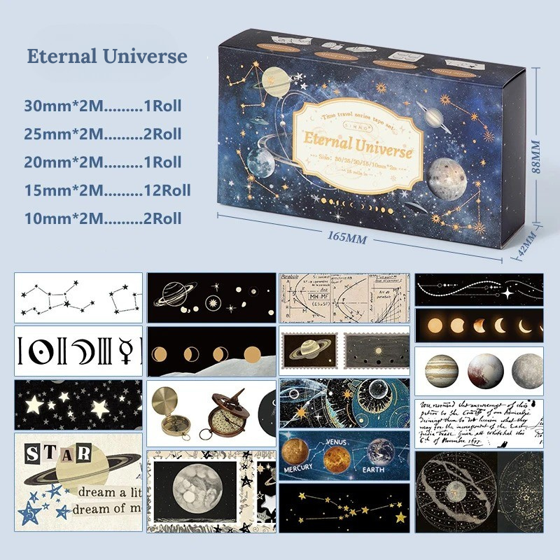 Vintage Washi Tape Set