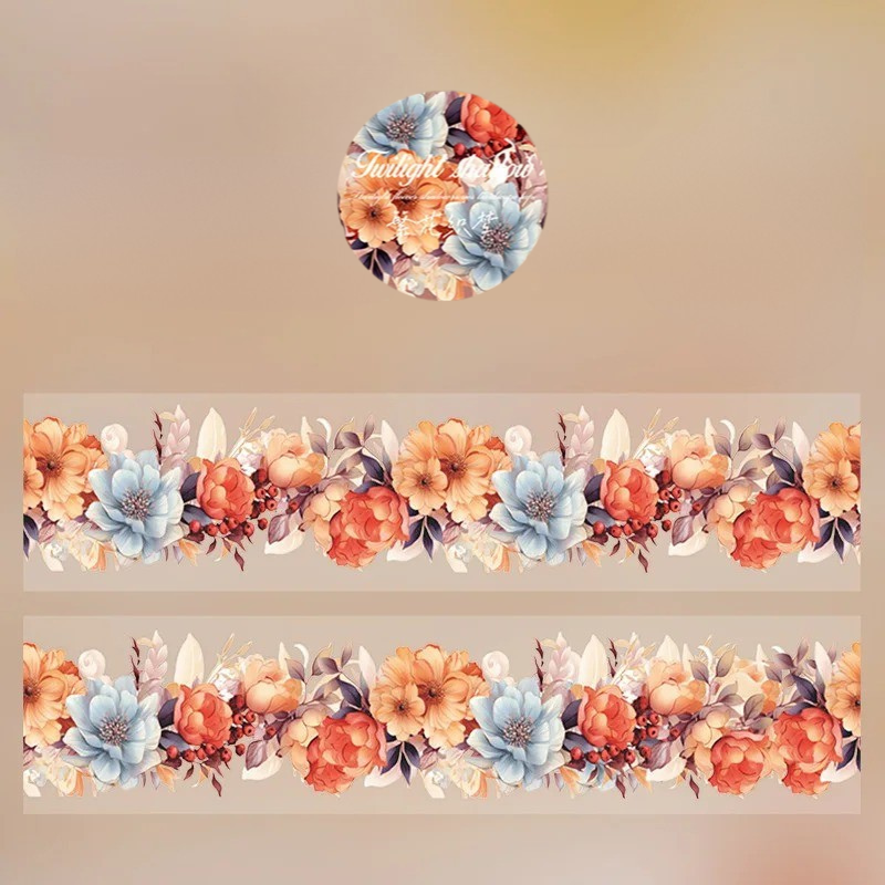 Twilight Flower Shadow PET Tape