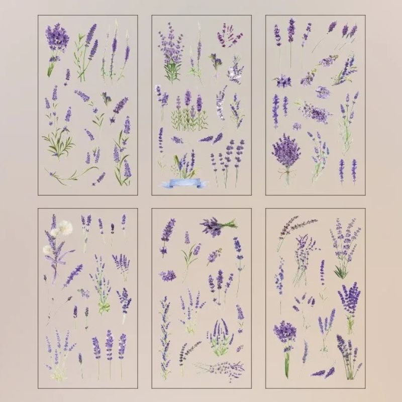 Natural Series Botanical PET Sticker Pack