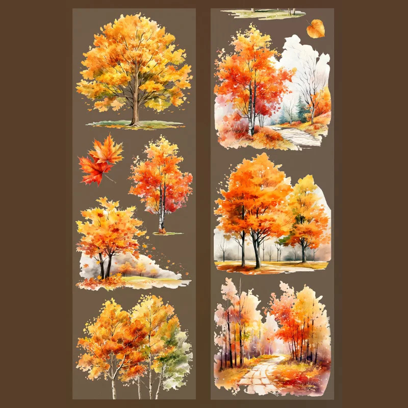 Trees & Forest PET Washi Tape