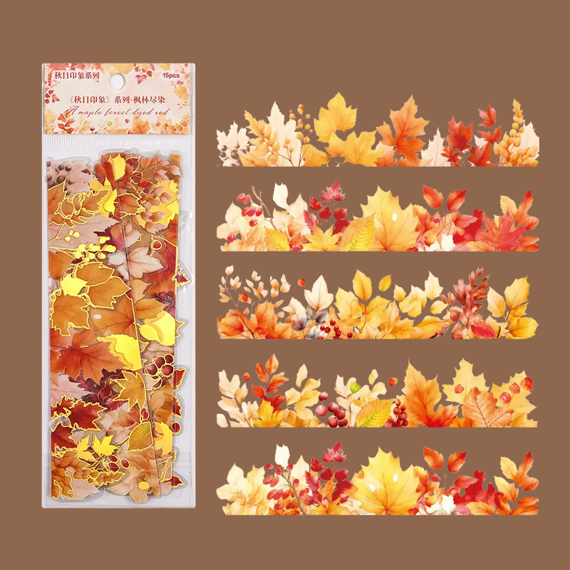 Autumn Impression PET Sticker Set