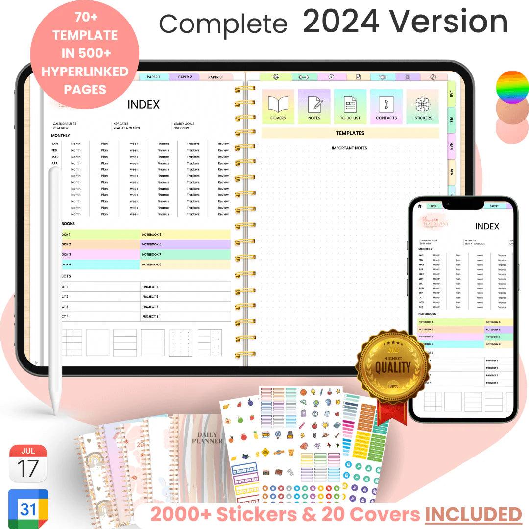 PaperWrld Premium Digital Planner for Journaling &amp; Scrapbooking - PaperWrld