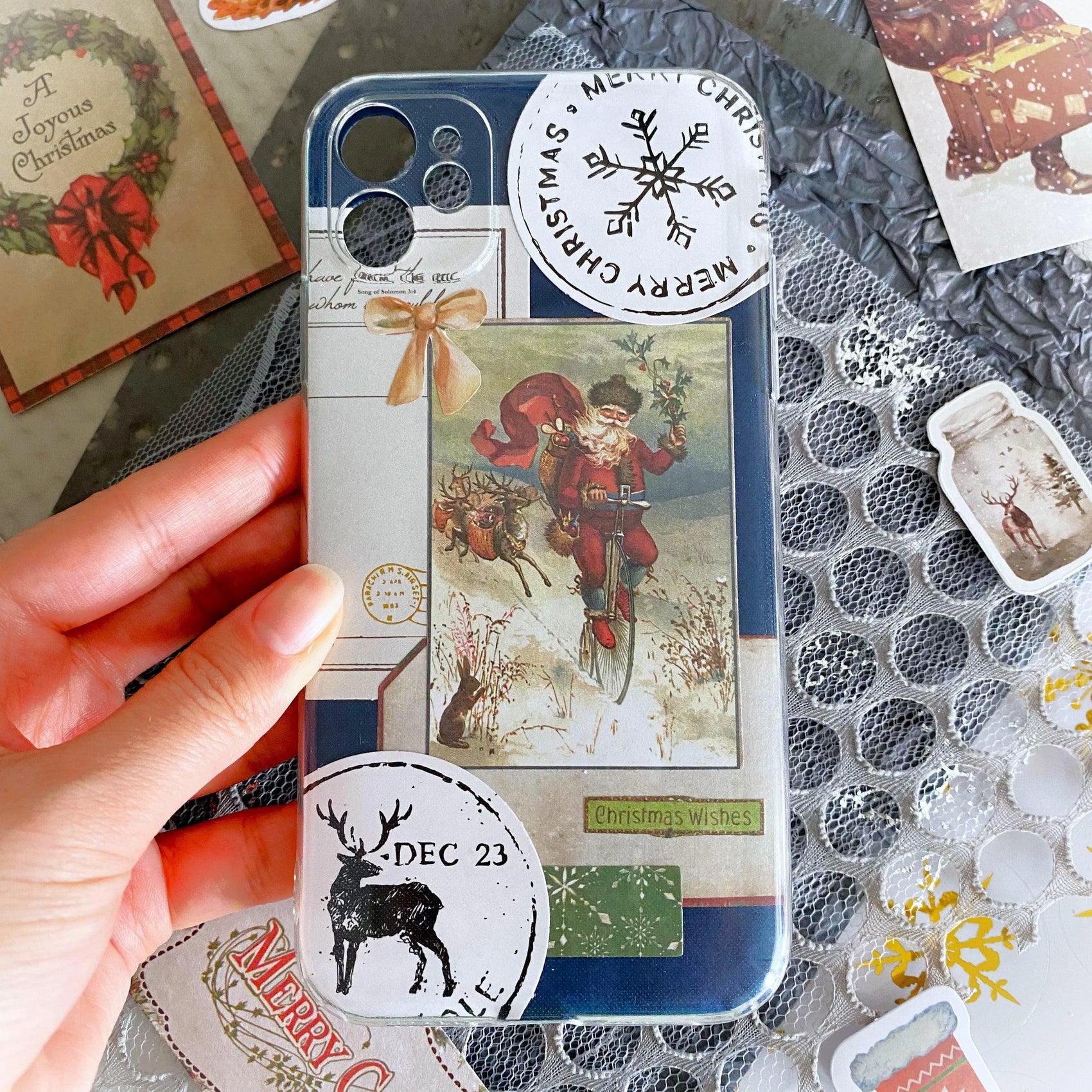 PAPERWRLD DIY Phone Case Winter Box Personalize Your Phone