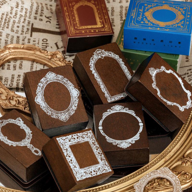 Exquisite Antique Frame Wood Stamps for Journaling &amp; Scrapbooking - PaperWrld