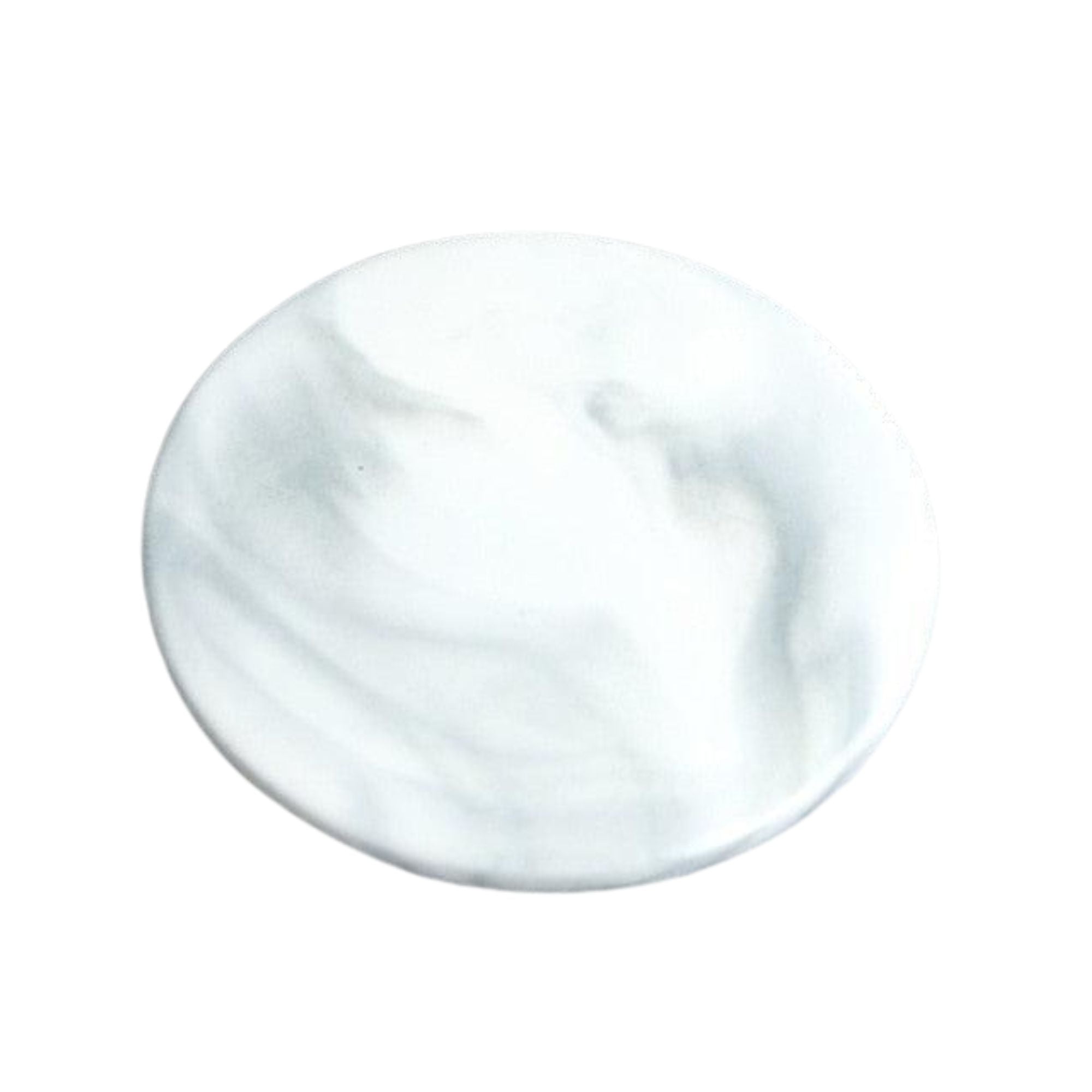 Marble Plate For Wax Seal - White / Circle - PaperWrld