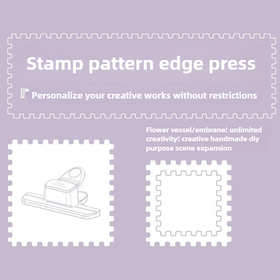 Stamp Pattern Edge Press