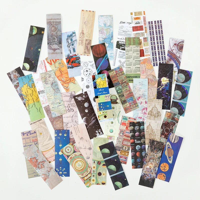 Vintage Ephemera Bookmark Paper Set