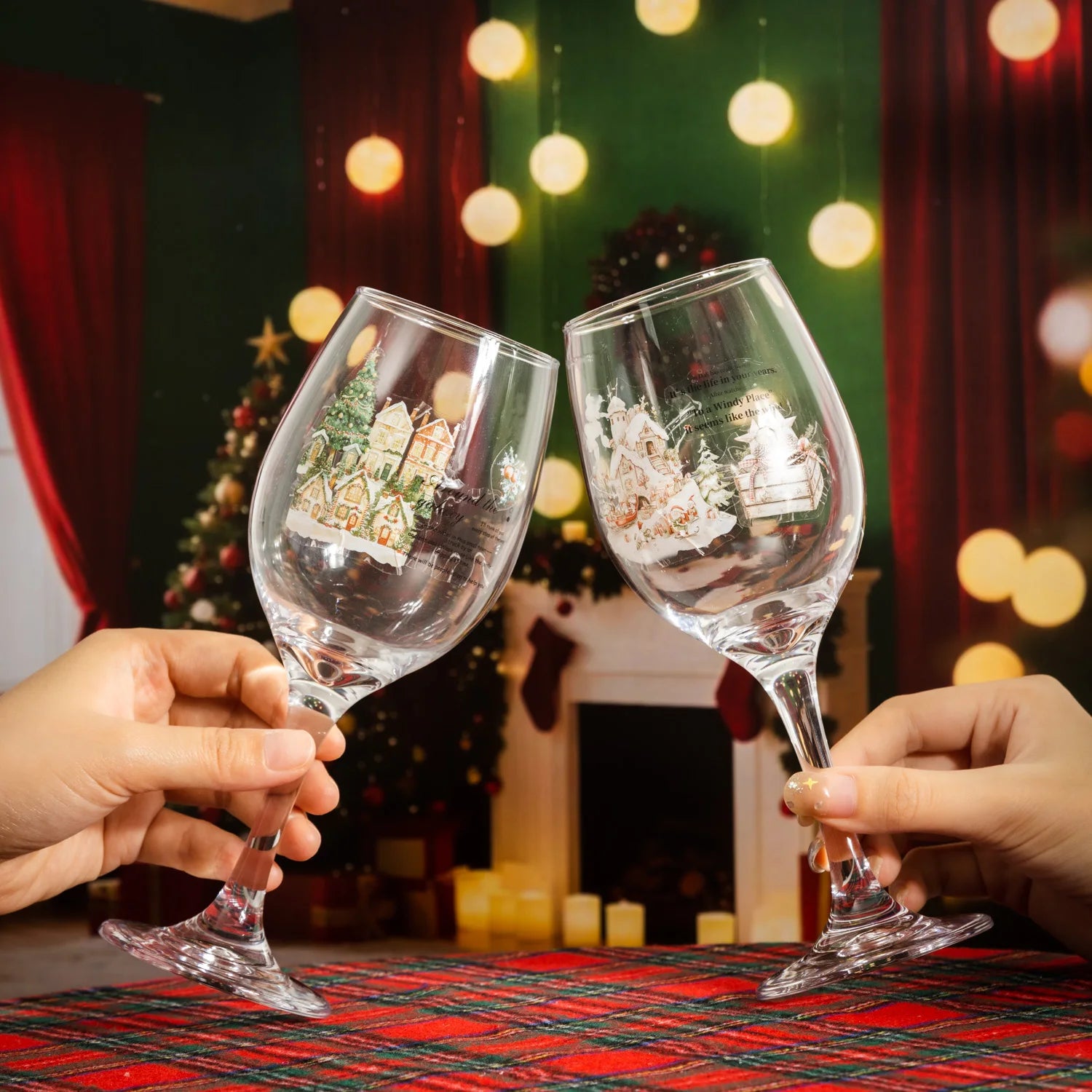 Christmas Book Sticker Set