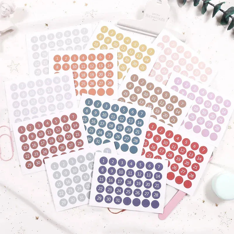 Round Planner Sticker Set – Up 60% Off at PaperWrld
