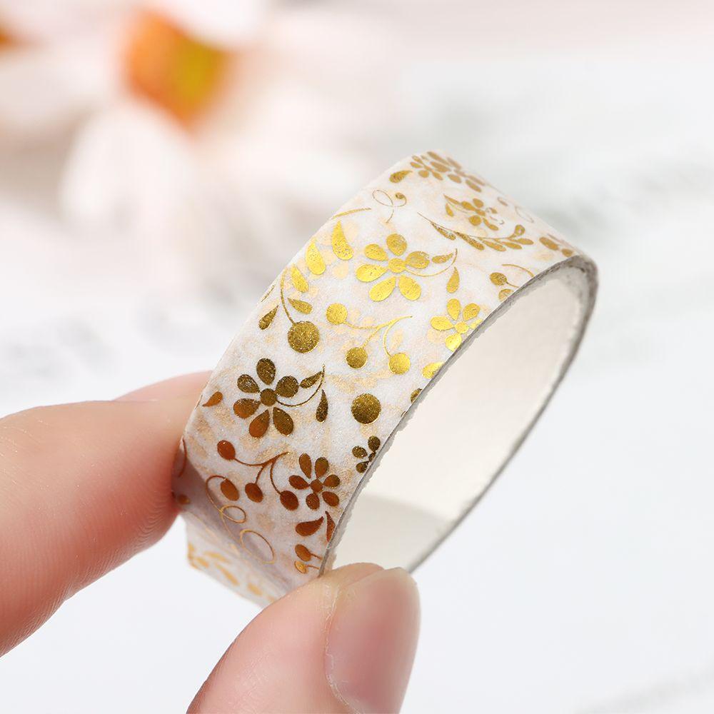 Decorative Gold and Silver Washi Tape Set