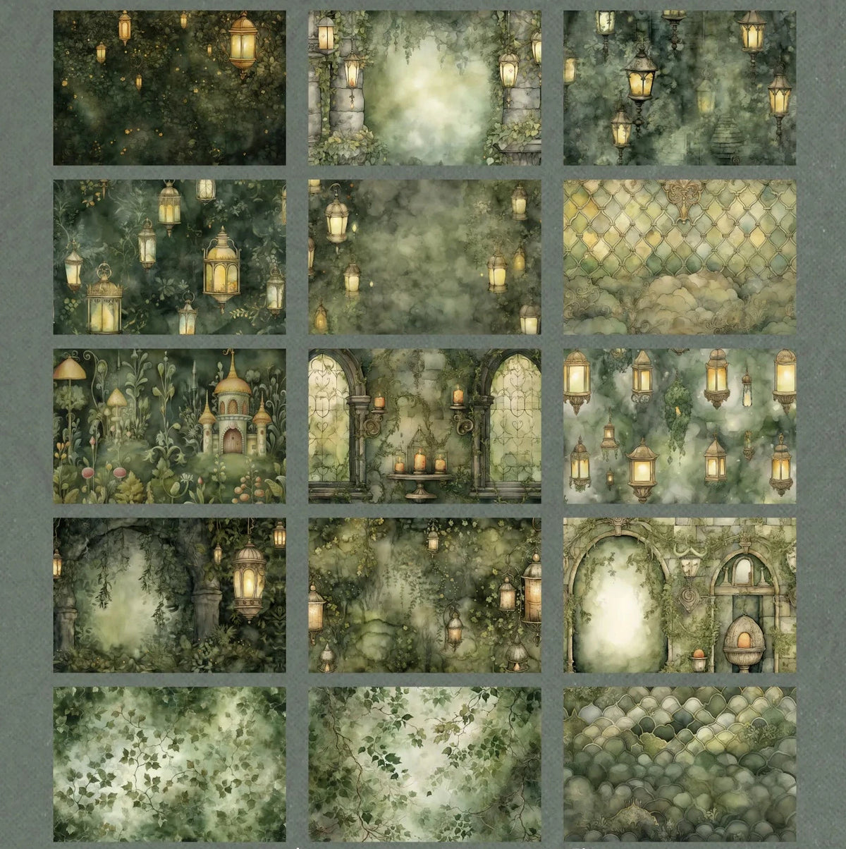 Retro Dark Magic Paper