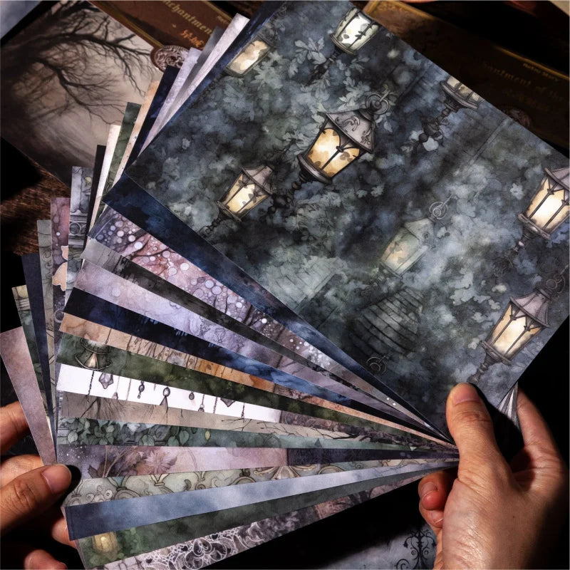 Retro Dark Magic Paper