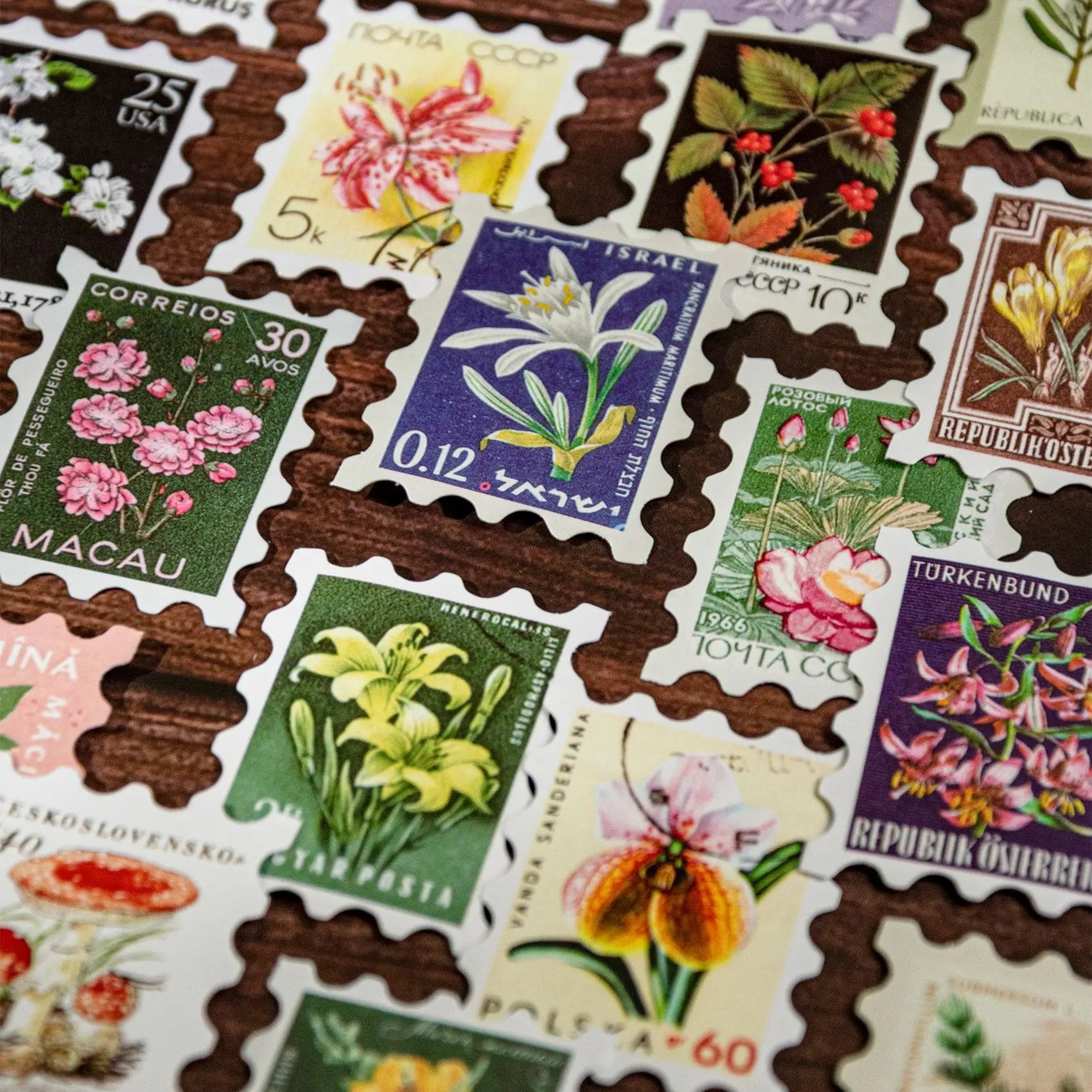 Vintage Mini Art Card Sticker Pack