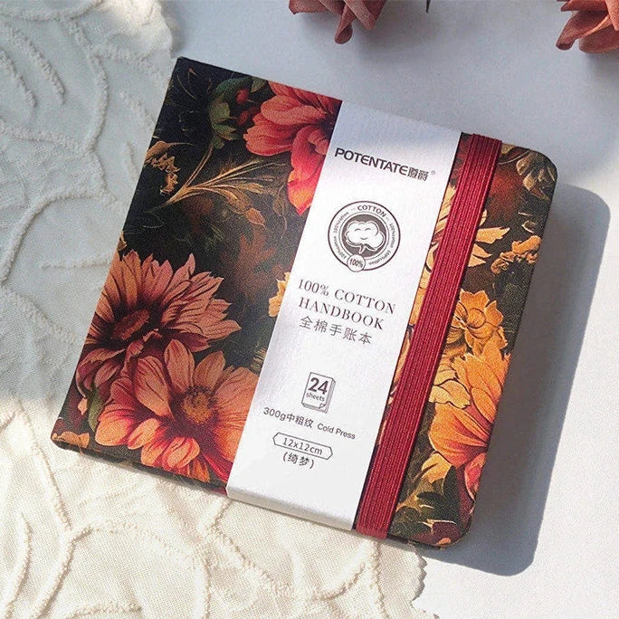 POTENTATE 100% Cotton Watercolor Sketchbook & Journal