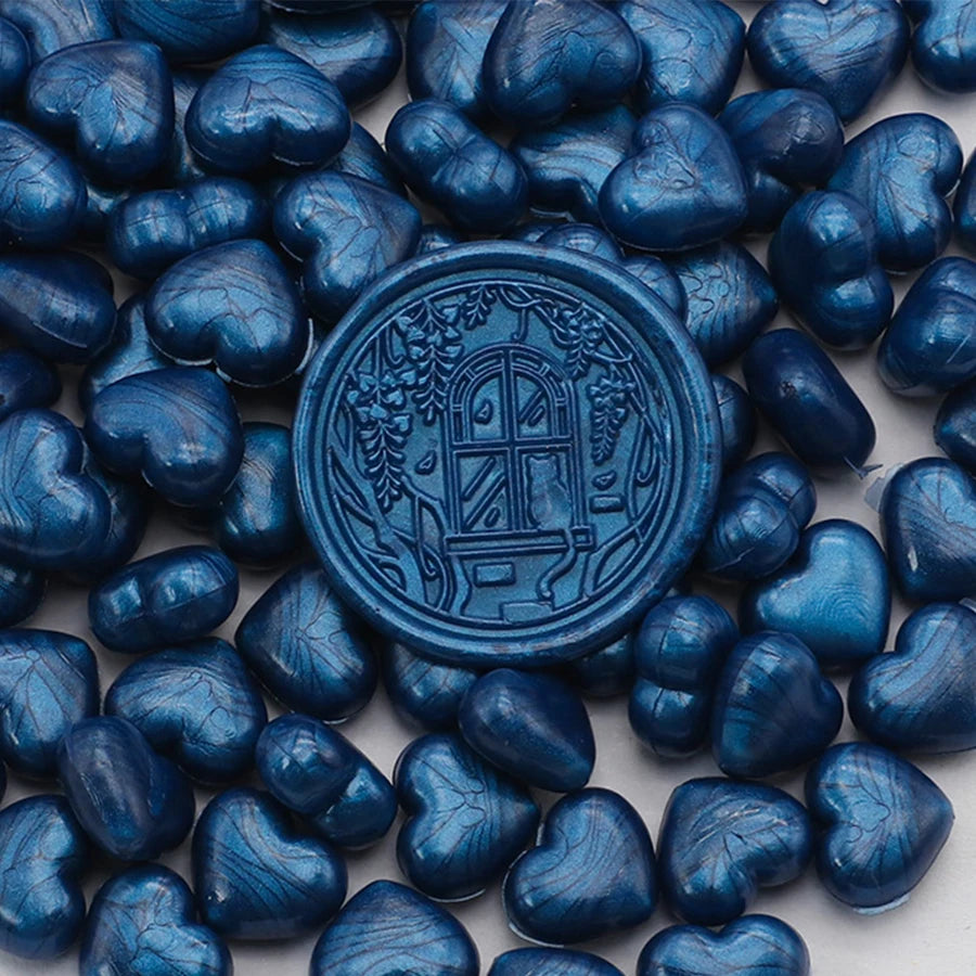 Heart-Shaped Sealing Wax Beads