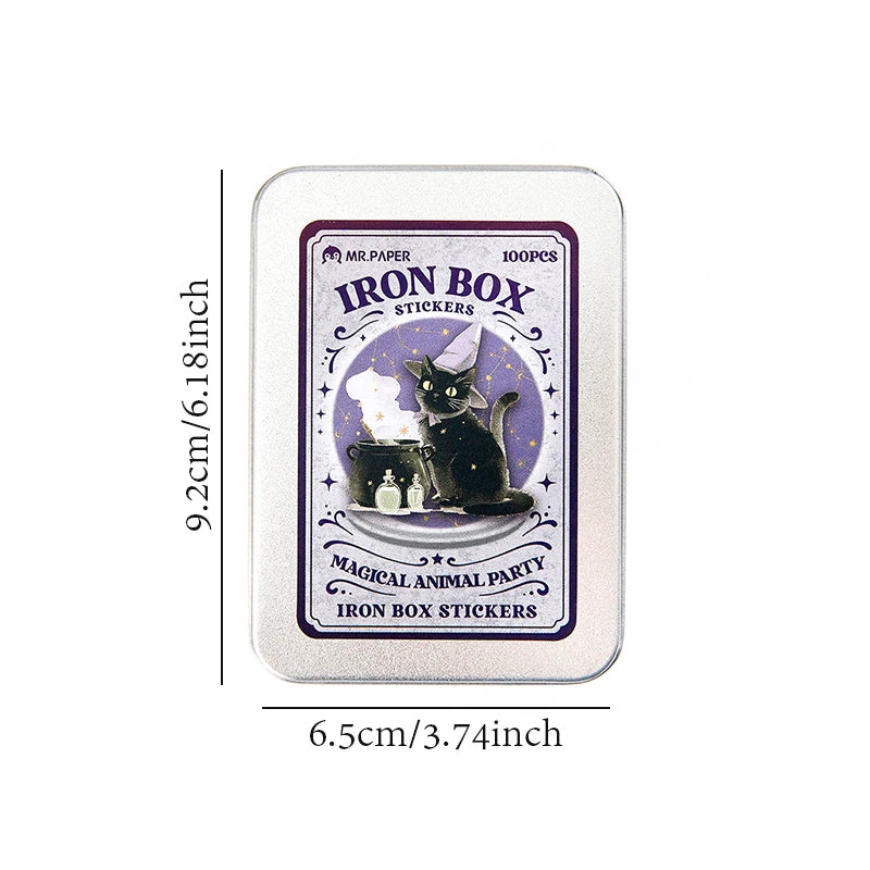 Magical Animal Party Sticker Set