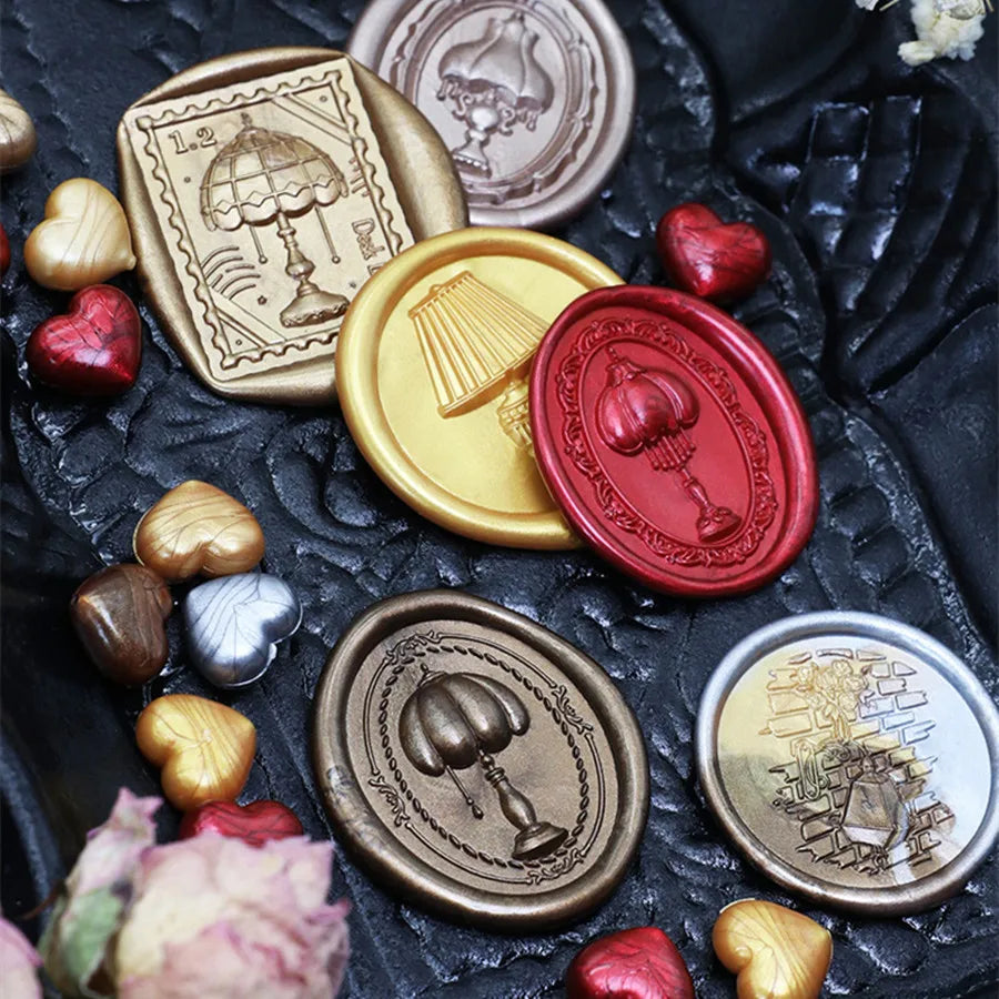 Heart-Shaped Sealing Wax Beads