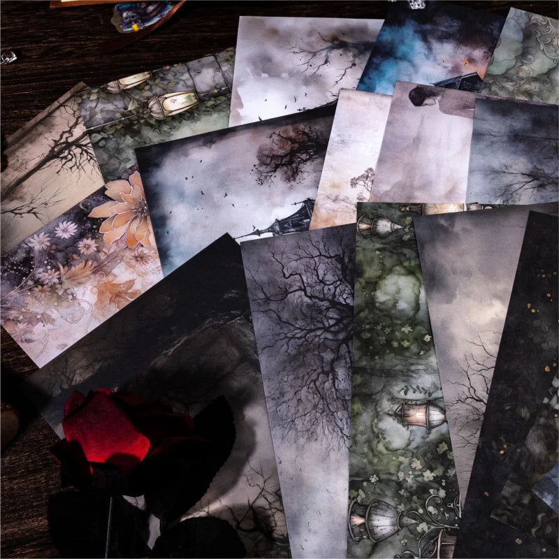 Retro Dark Magic Paper