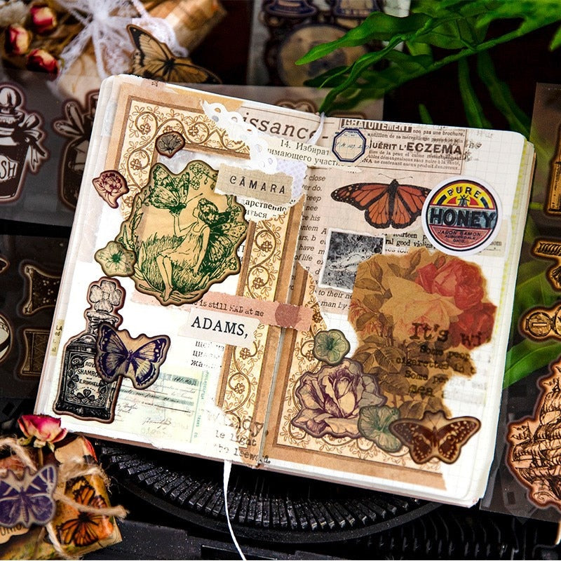 Medieval Vintage Die Cut Sticker Sheets