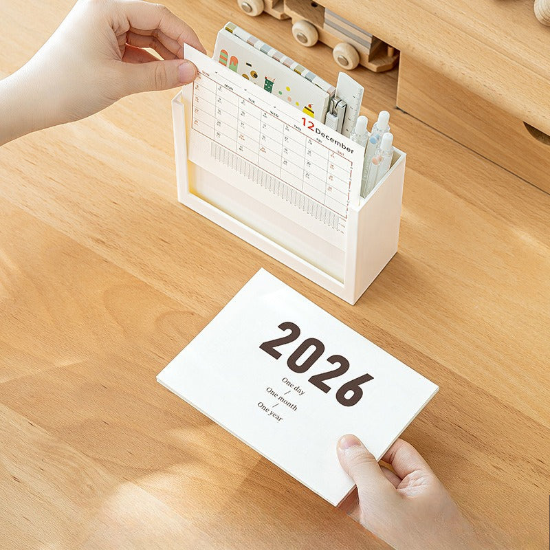 2026 Desk Planner Calendar Organizer