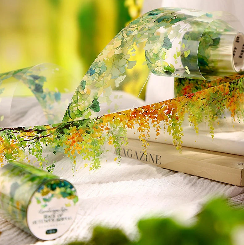 Trace of Autumn’s Arrival Landscape PET Tape
