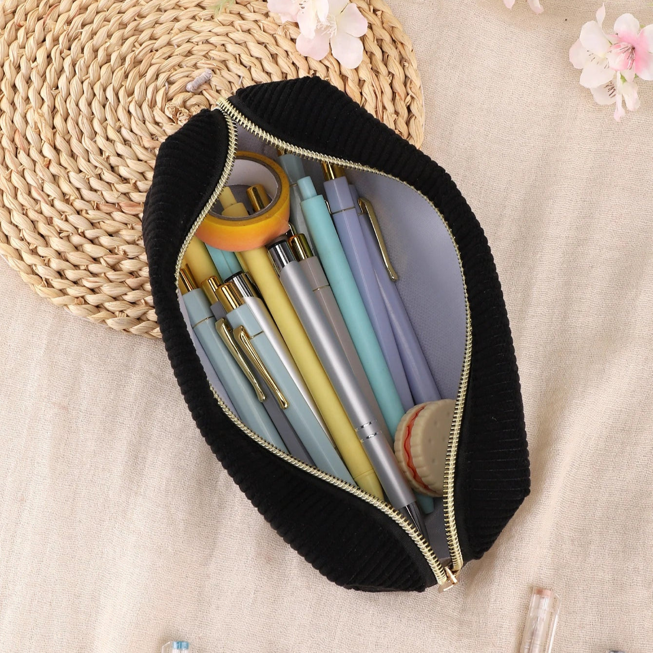 Corduroy Cozy Pencil Case