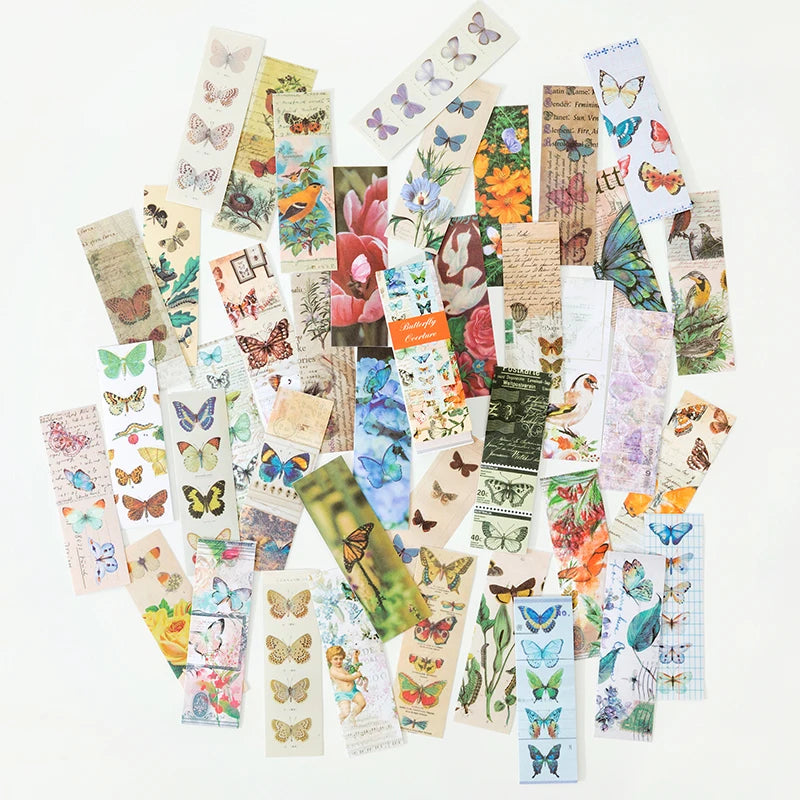 Vintage Ephemera Bookmark Paper Set